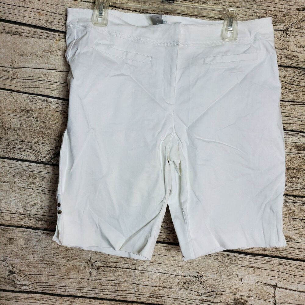 Cache Shorts Womens 12 Midrise Bermuda Classic Basic Closet Core  Stretch